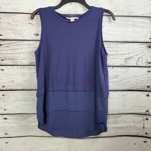 Michael Kors Medium Navy Blue Blouse